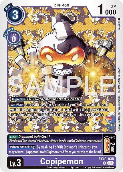 Copipemon Card Front
