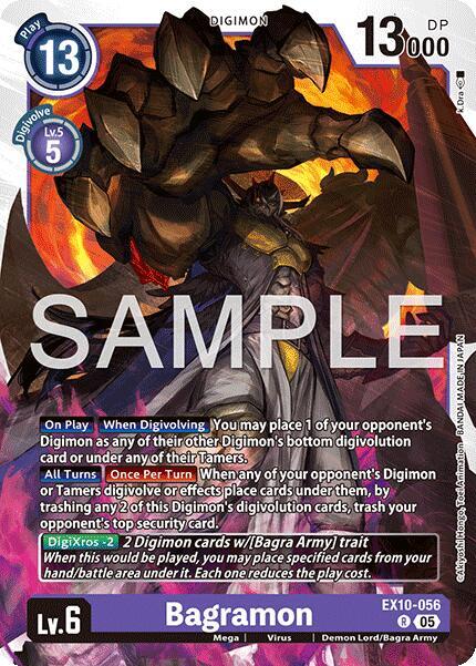 Bagramon Card Front