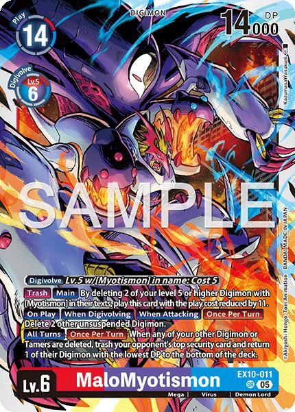 MaloMyotismon Card Front