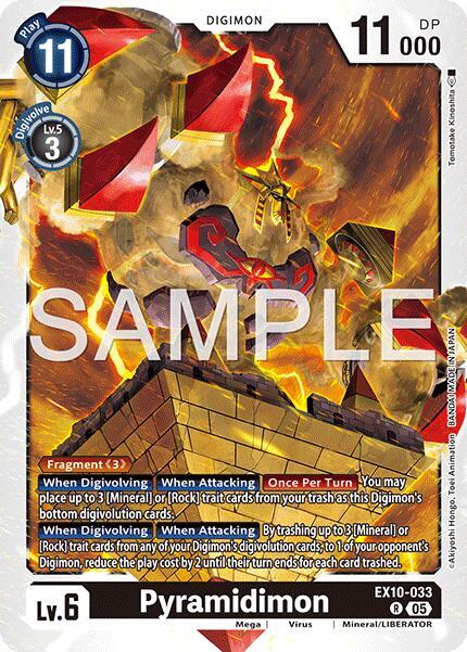 Pyramidimon Card Front