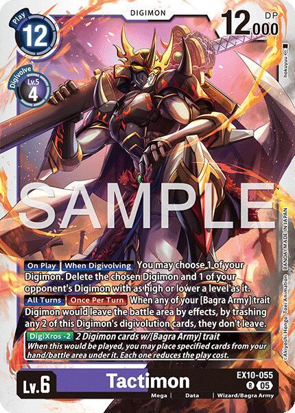 Tactimon Card Front