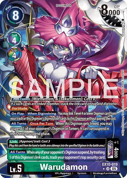 Warudamon Card Front