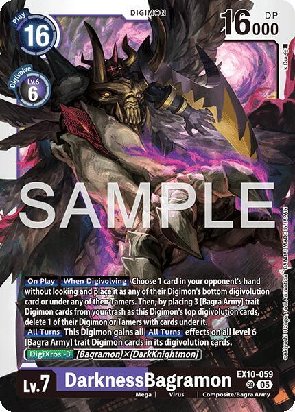 DarknessBagramon Card Front