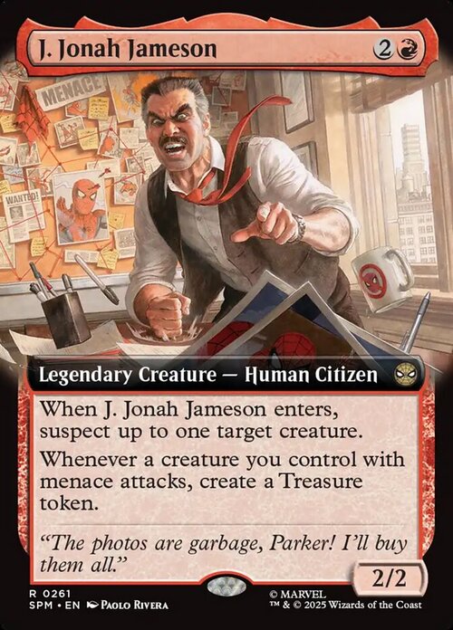J. Jonah Jameson Card Front
