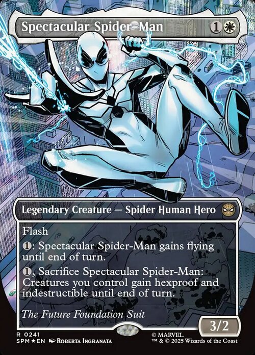 Spectacular Spider-Man Card Front
