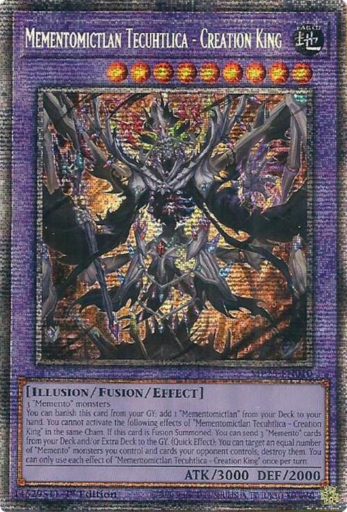 Mementomictlan Tecuhtlica - Creation King Card Front