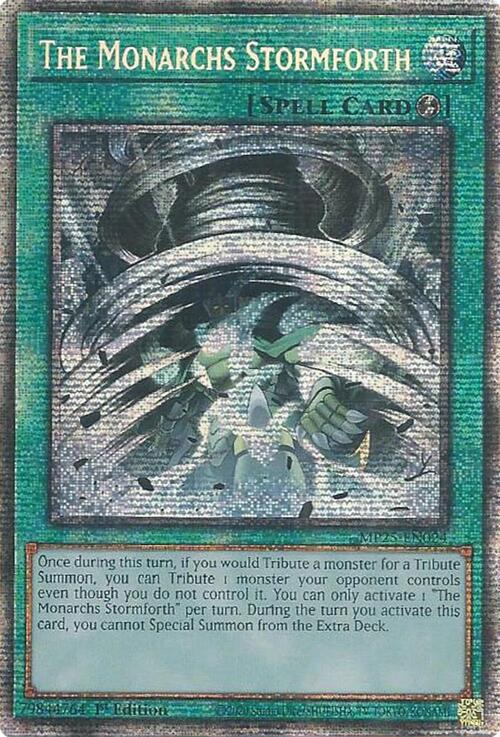 The Monarchs Stormforth Card Front