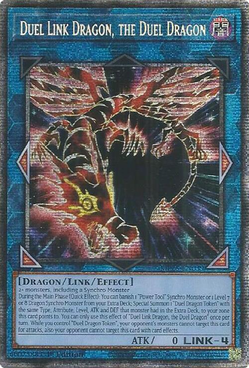 Duel Link Dragon, the Duel Dragon Card Front