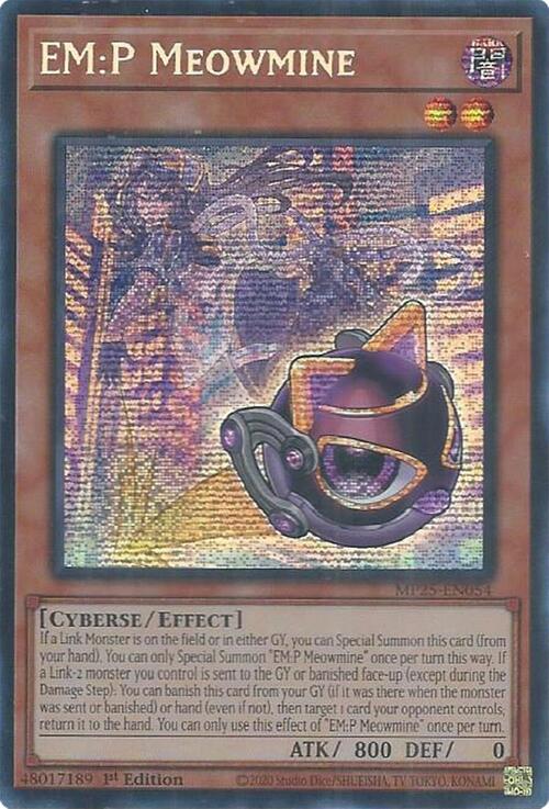 EM:P Meowmine Card Front