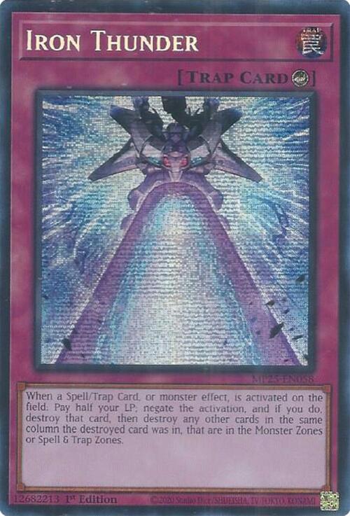 Iron Thunder Card Front