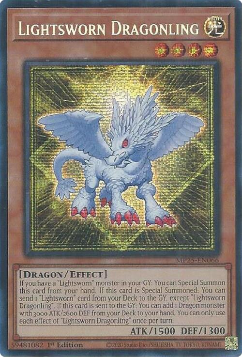 Dragoncello Fedele della Luce Card Front