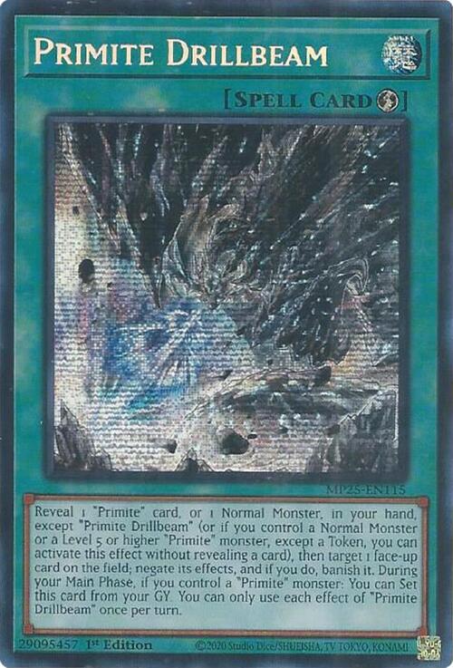 Primite Drillbeam Card Front