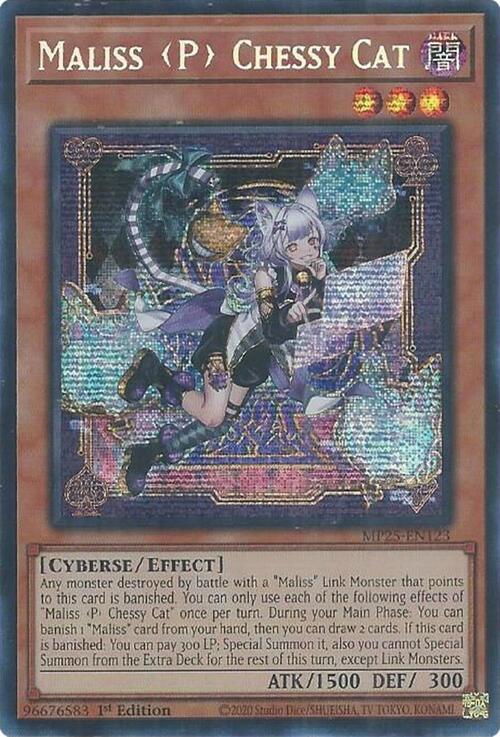 Maliss P Gatto Chessy Card Front