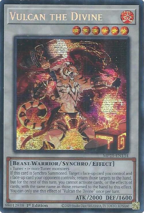 Vulcan the Divine Card Front