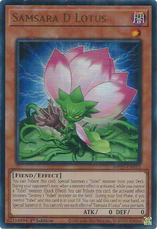 Samsara D Lotus Card Front