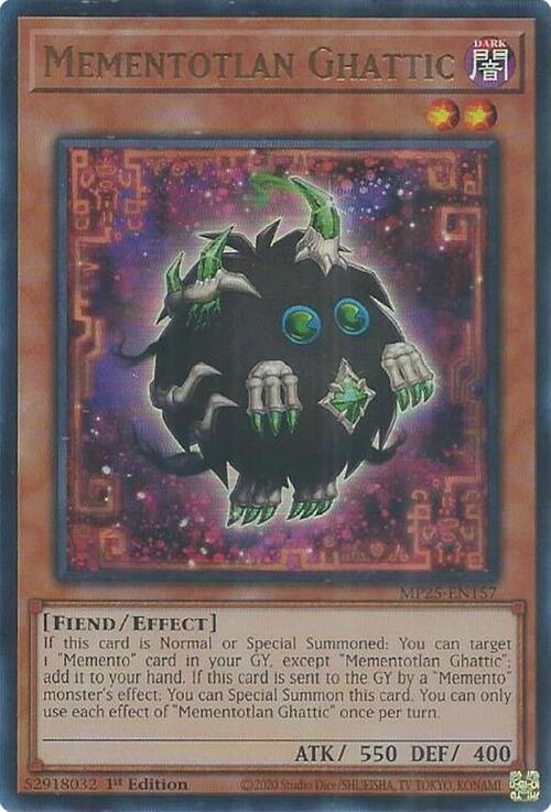 Mementotlan Ghattic Card Front