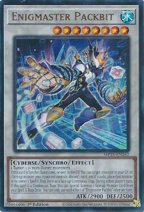 Enigmaster Packbit Card Front
