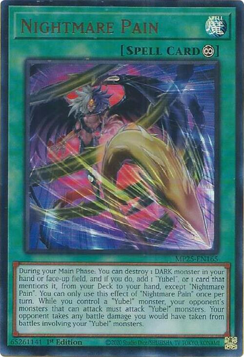 Nightmare Pain Card Front