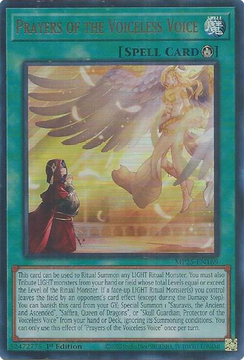 Prayers of the Voiceless Voice Card Front