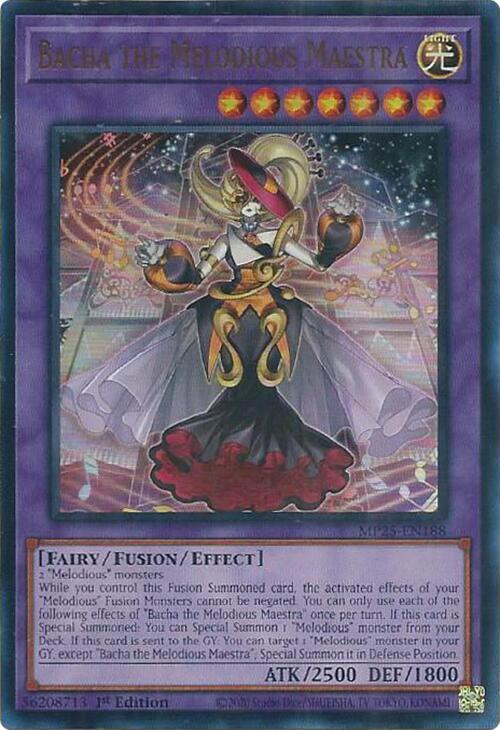 Bacha the Melodious Maestra Card Front
