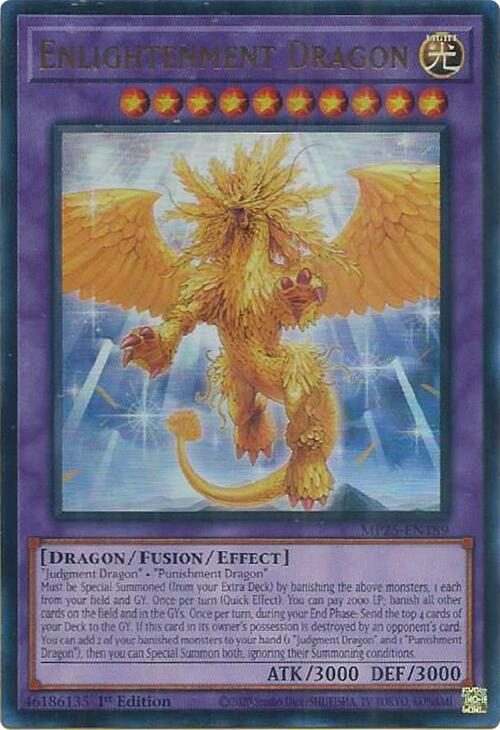Enlightenment Dragon Card Front