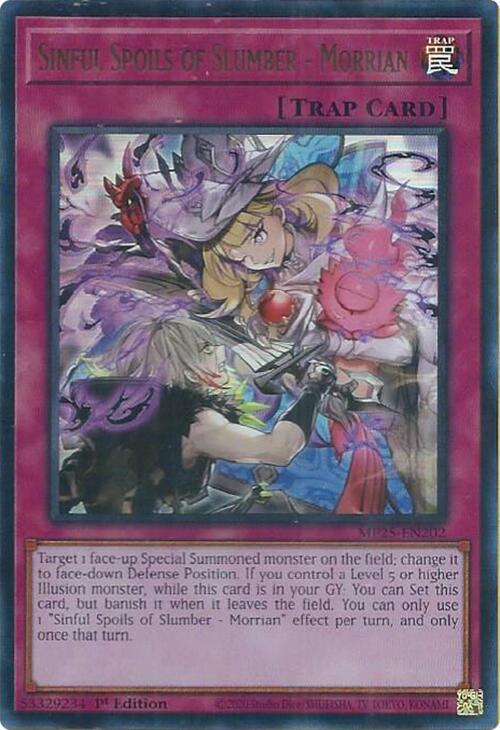 Sinful Spoils of Slumber - Morrian Card Front