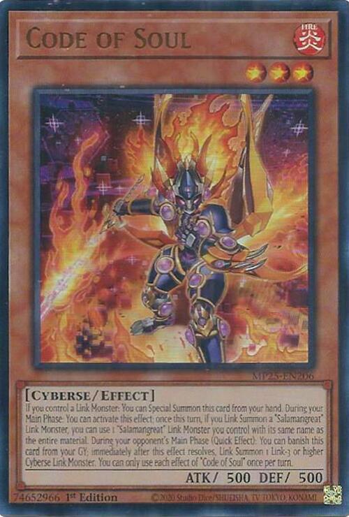 Code of Soul Card Front