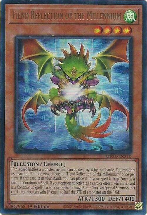 Fiend Reflection of the Millennium Card Front