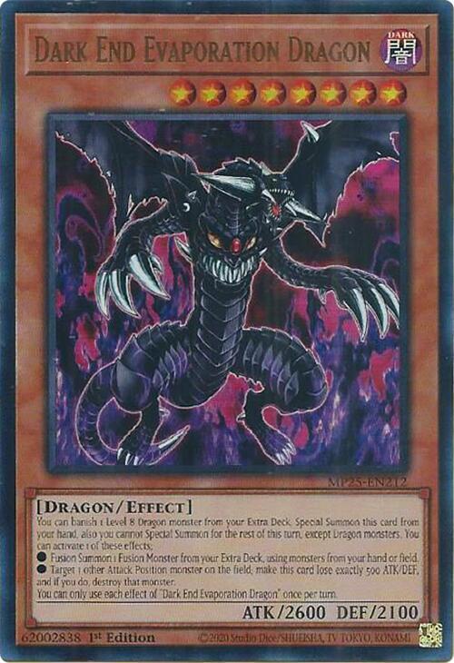 Dark End Evaporation Dragon Card Front