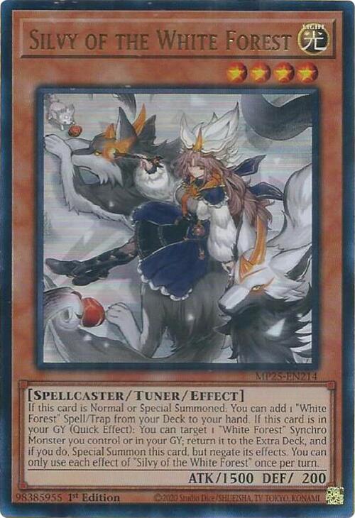 Silvy of the White Forest Card Front
