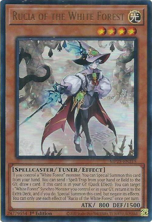 Rucia of the White Forest Card Front