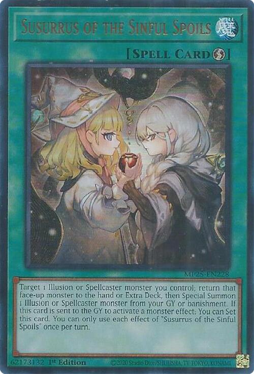 Susurrus of the Sinful Spoils Card Front