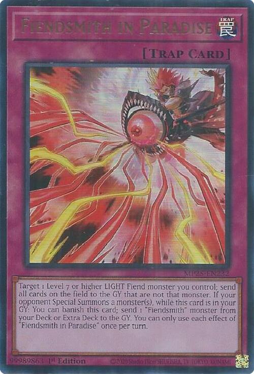 Fiendsmith in Paradise Card Front