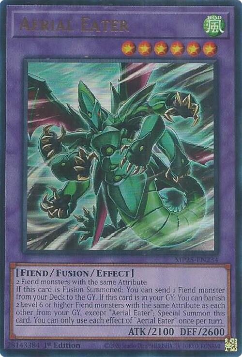 Aerial Eater Card Front