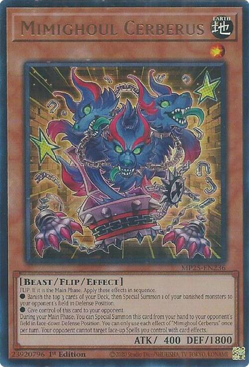 Mimighoul Cerberus Card Front