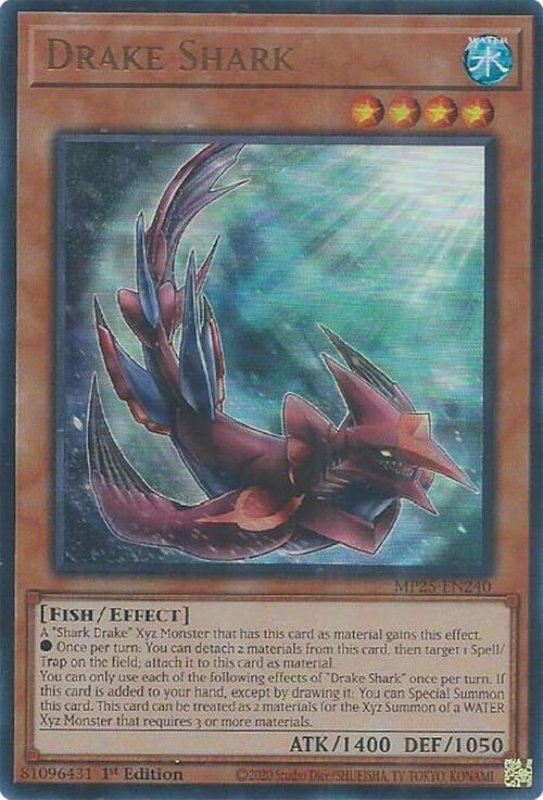 Drake Shark Card Front
