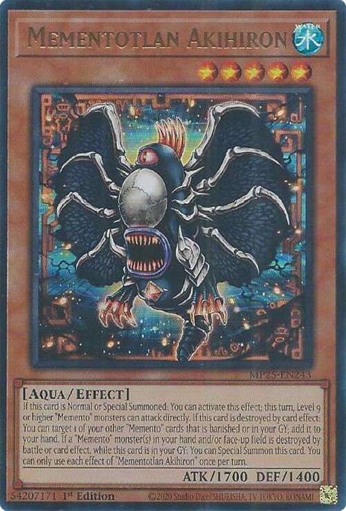 Mementotlan Akihiron Card Front