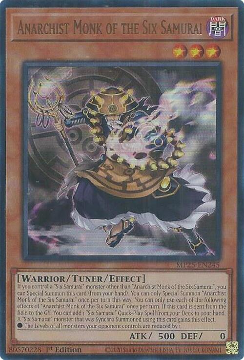 Anarchist Monk of the Six Samurai Card Front