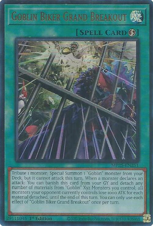 Goblin Biker Grand Breakout Card Front
