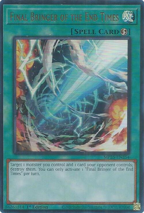Final Bringer of the End Times Card Front