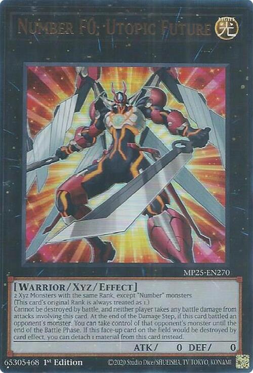 Number F0: Utopic Future Card Front