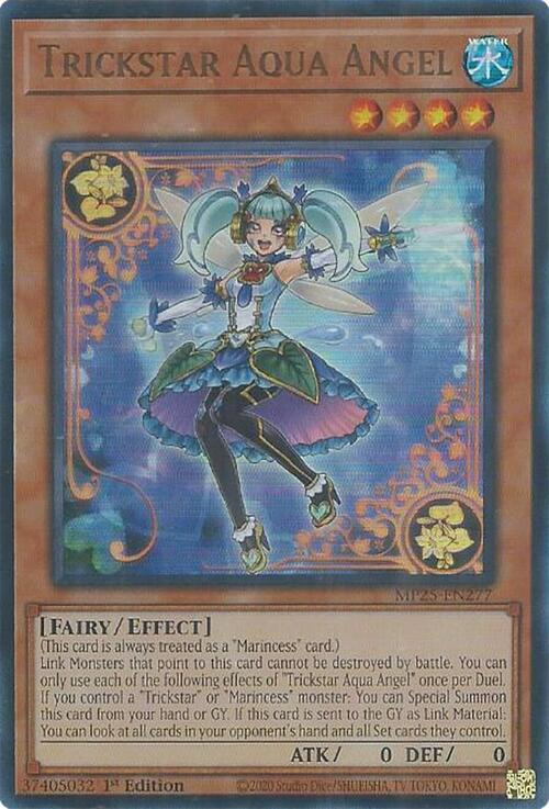 Trickstar Aqua Angel Card Front