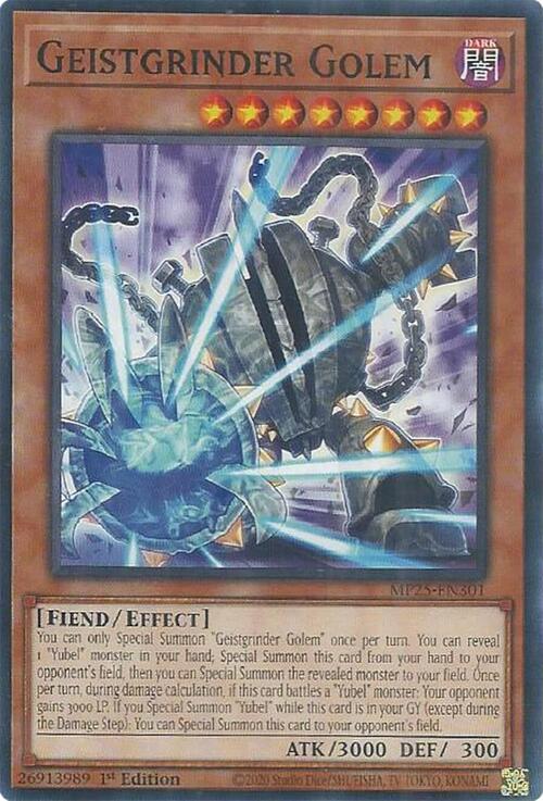 Geistgrinder Golem Card Front