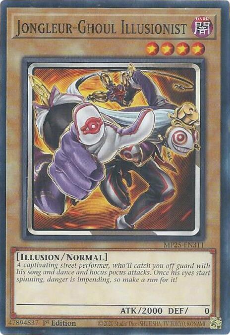 Jongleur-Ghoul Illusionist Card Front