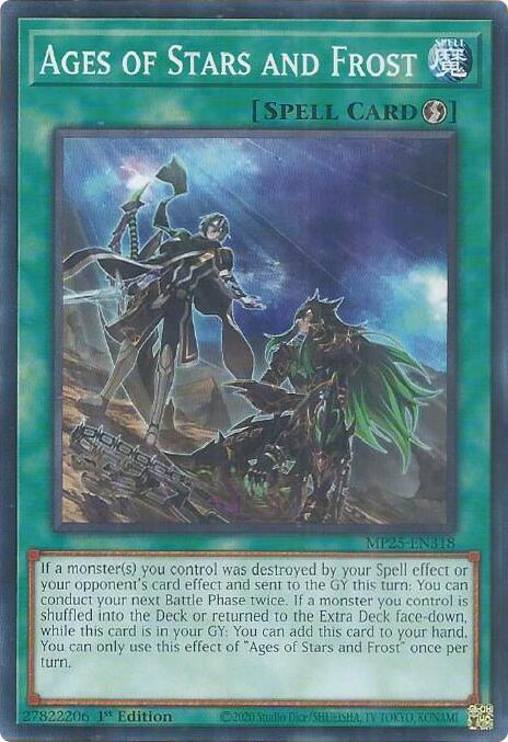 Ages of Stars and Frost Card Front