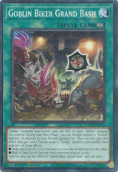 Goblin Biker Grand Bash Card Front