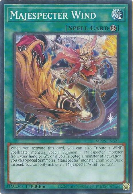 Majespecter Wind Card Front