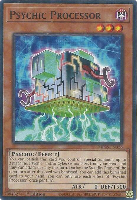 Psychic Processor Card Front