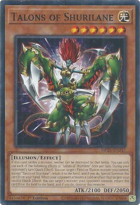 Talons of Shurilane Card Front