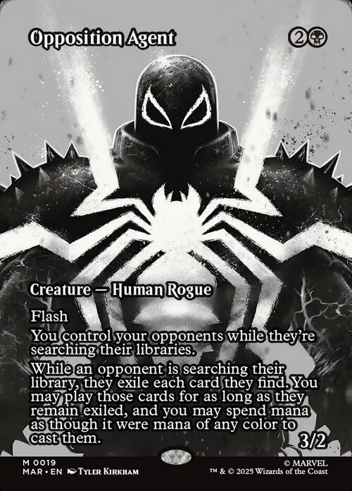 Opposition Agent Card Front